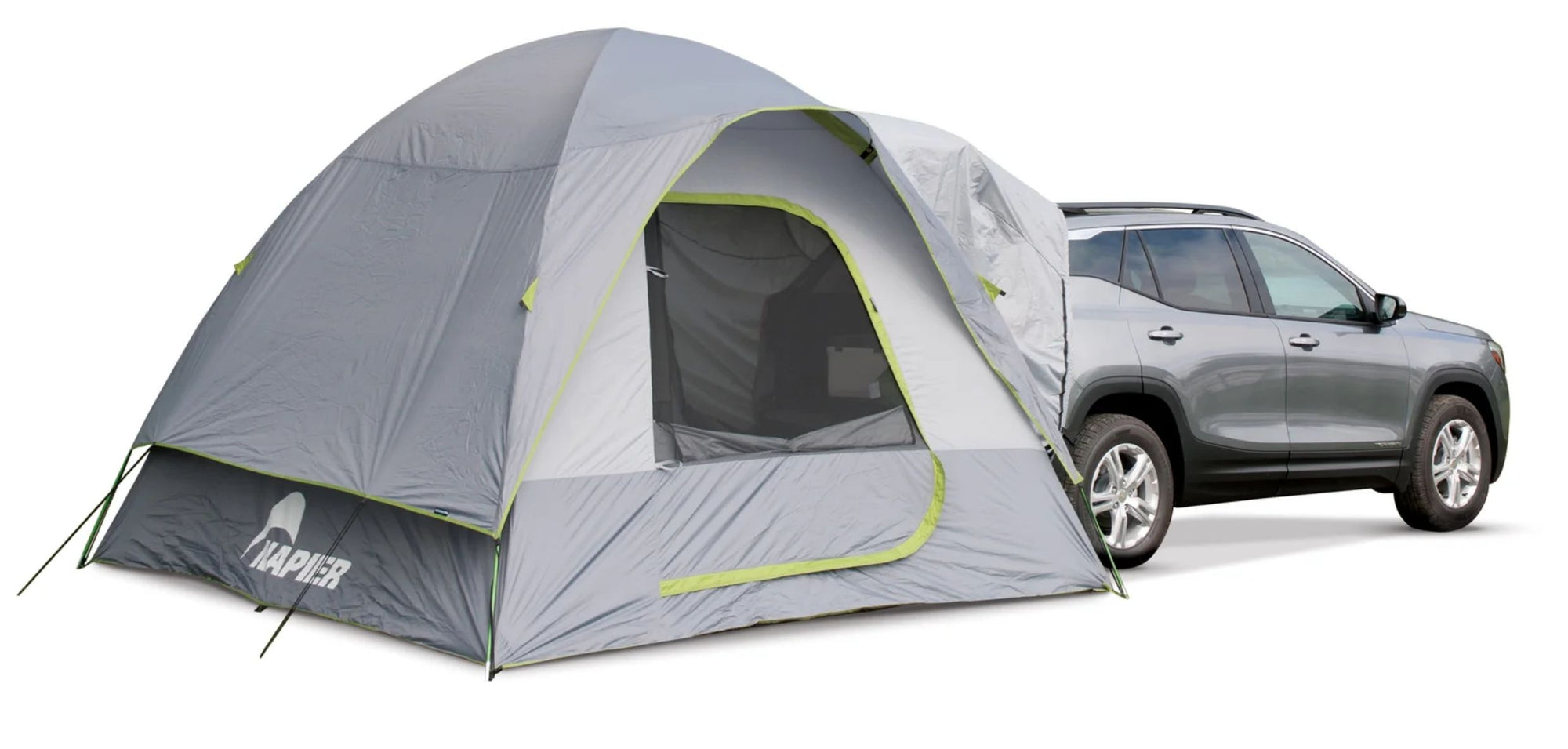 tent on top of car